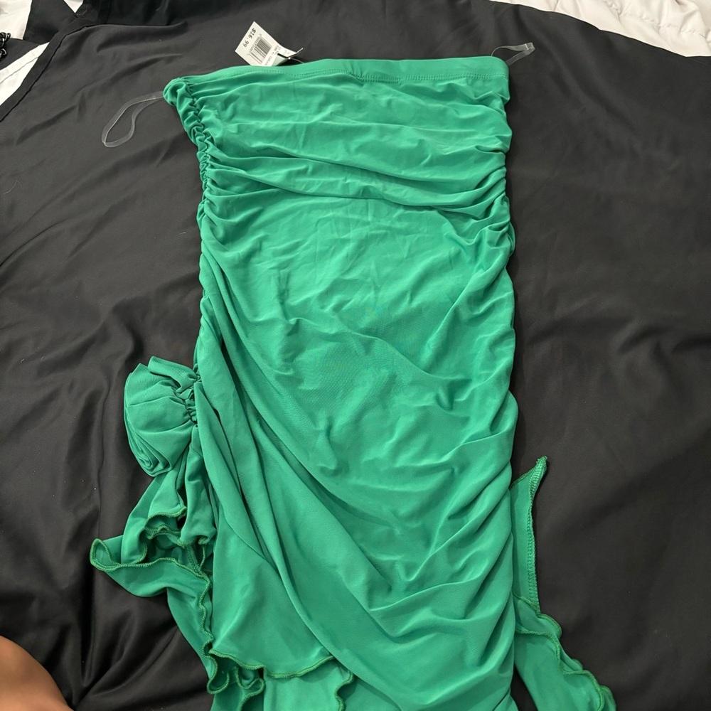 Madrag green dress